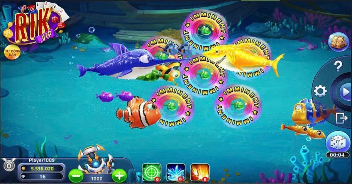 Ưu Điểm Khi Chơi Bắn Cá Vàng Tại Rikvip